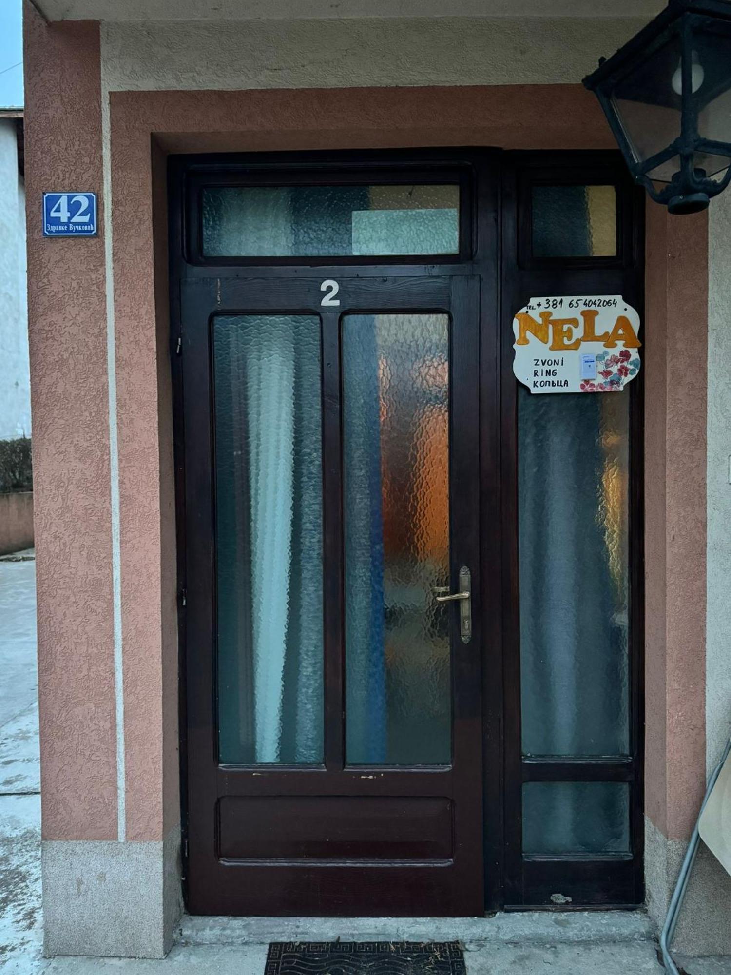 Nela Apartmani Ниш Екстер'єр фото